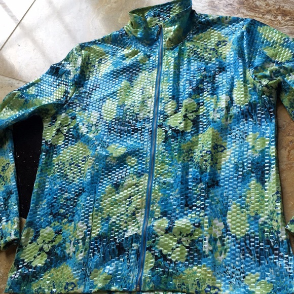 Birch Hill wearable art/shimmering impressionist - Picture 2 of 8